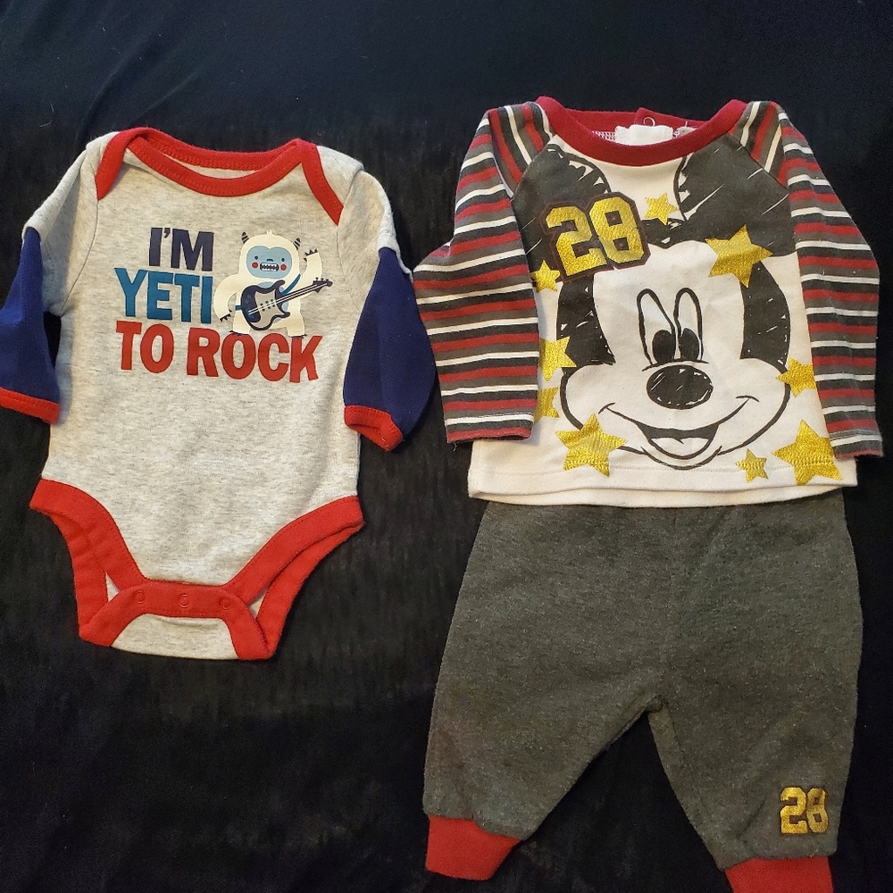 0/3 mth baby boy set